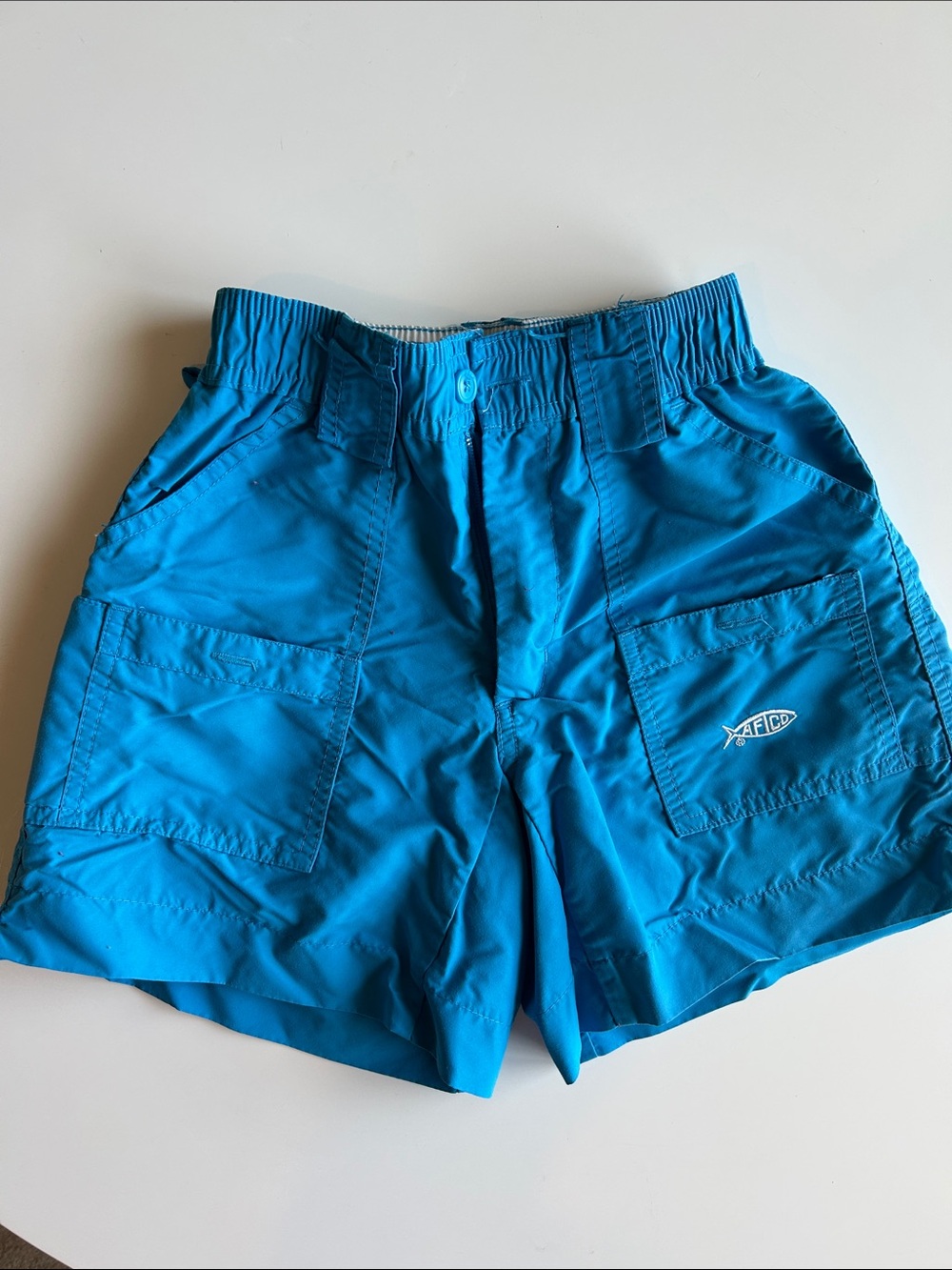 AFTCO Teal Blue Men's Cargo Shorts